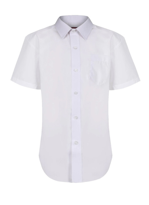 Boys SS Shirt - Twin Pack White