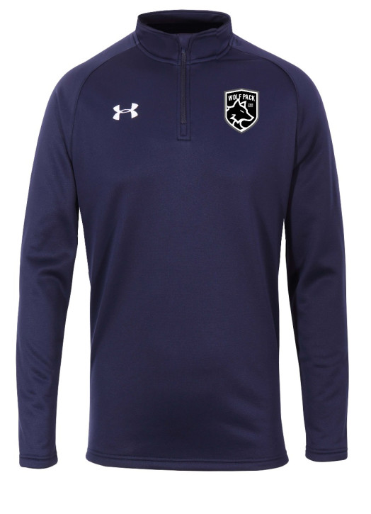 Youth Armour Fleece 1/4 Zip Navy Blue