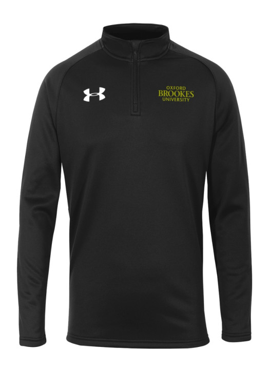 Men's Armour Fleece 1/4 Zip Black