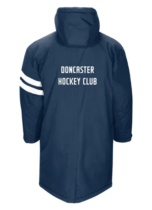 Men's Bench Coat Navy Blue