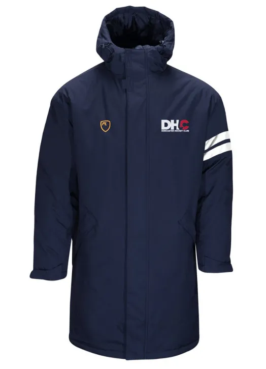Men's Bench Coat Navy Blue