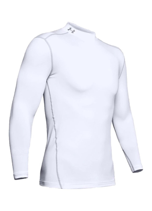 Men's Coldgear Fitted Mock White