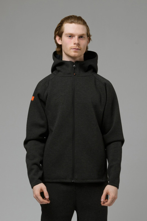 Men's Elevate Hoodie Black Marle