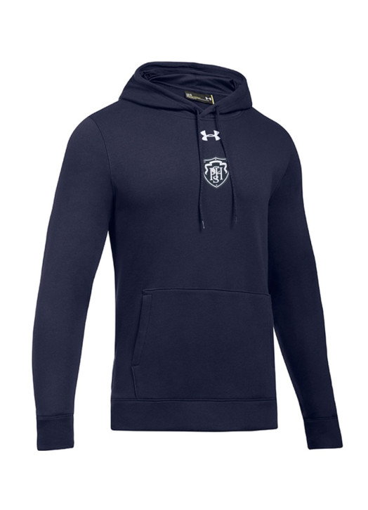 Unisex Hustle Fleece Hoody Navy Blue
