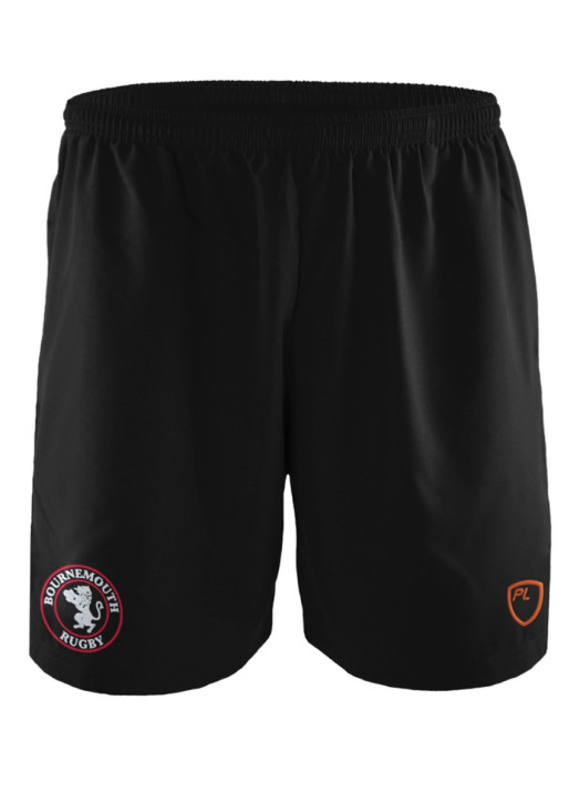 Junior Blitz Field Shorts Pockets Black