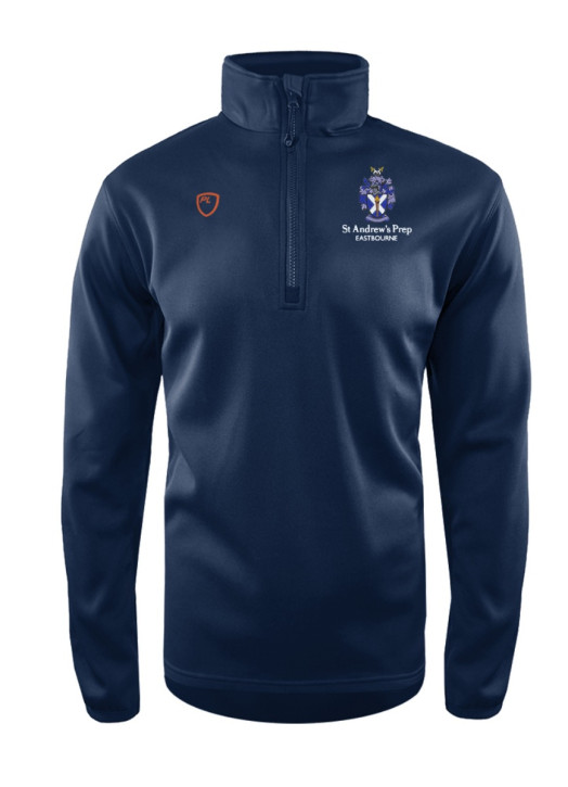 Women's Quarter Zip MidLayer Navy Blue