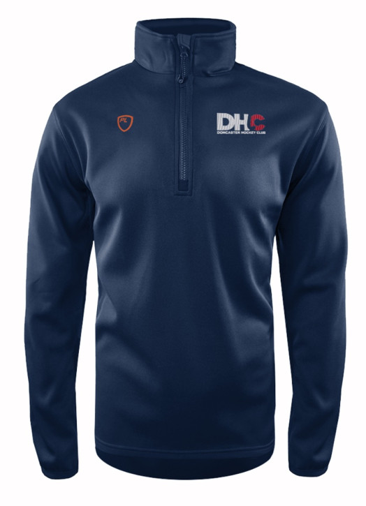 Junior Quarter Zip MidLayer Navy Blue