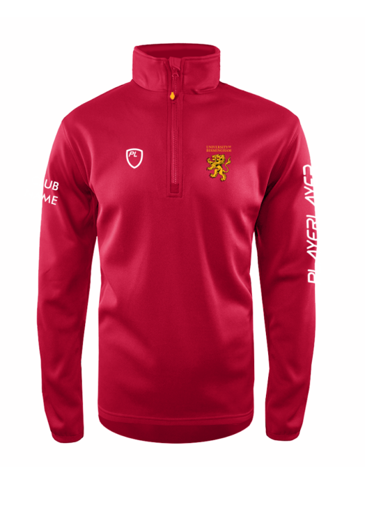 Men's Quarter Zip MidLayer Scarlet Red