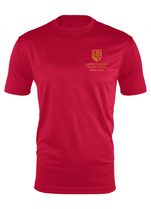 Adult Unisex Waugh House Tee  Red