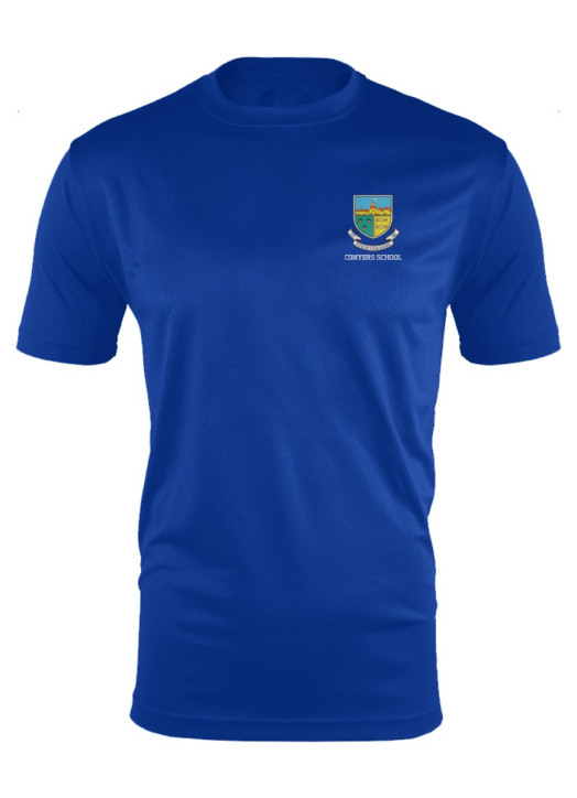 Junior Performance Tee Royal Blue