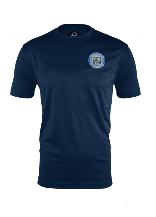 Junior Performance Tee Navy Blue