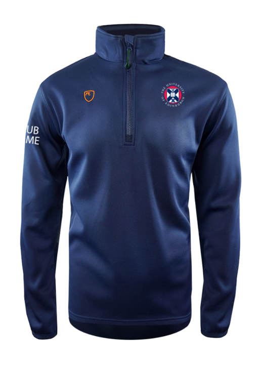 Men's Quarter Zip MidLayer Navy Blue