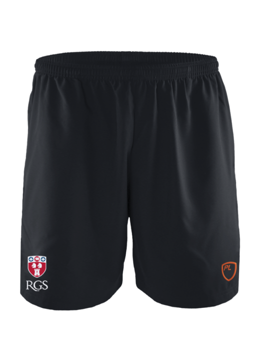 Junior Blitz Field Shorts Pockets Black