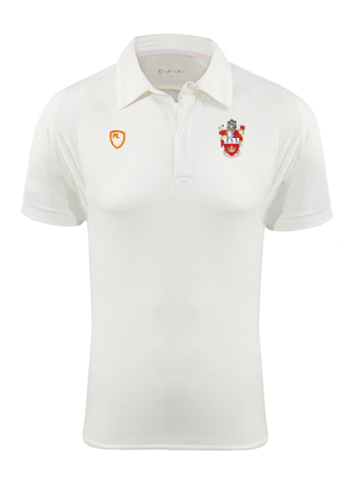 Unisex Cricket Shirt SS Cream