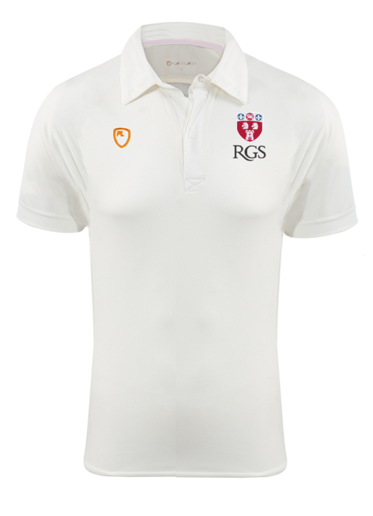 Men's Cricket Shirt SS Cream