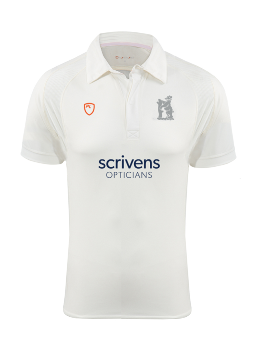 Junior Cricket Shirt SS Cream