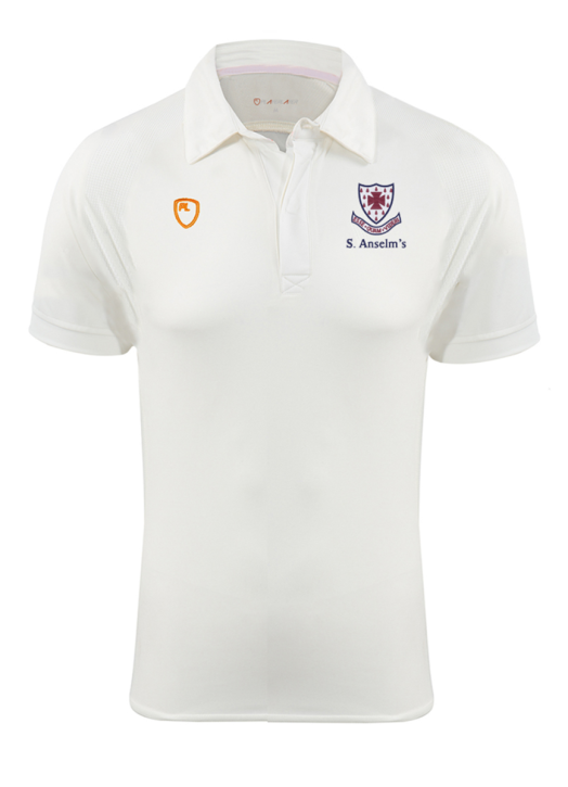 Men's Cricket Shirt SS Cream