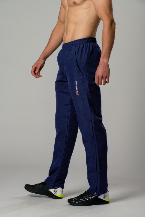 Mens blue jogging bottoms sales