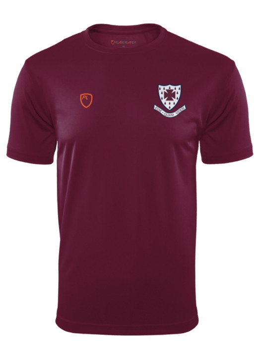 Men's VictoryLayer Tee Maroon