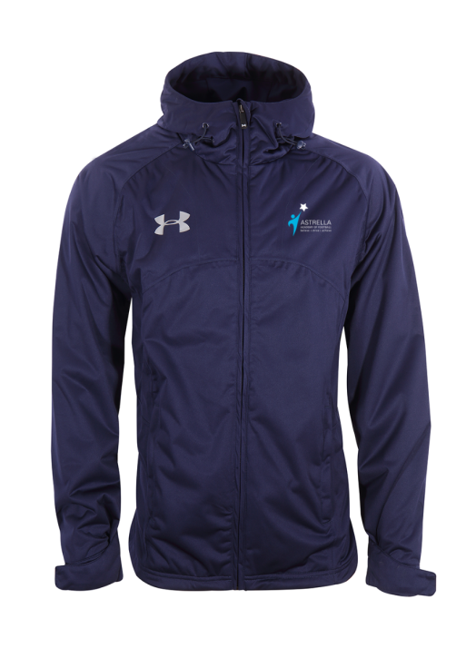 Mens navy blue waterproof jacket clearance
