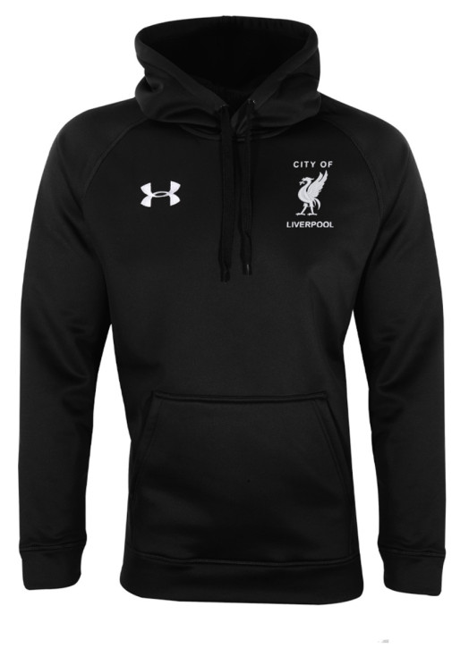 Youth Armour Fleece Hoodie Black