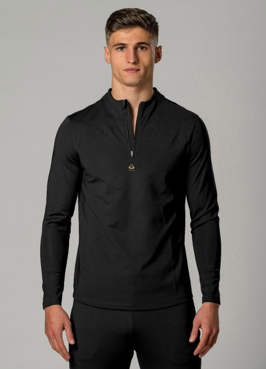 Men's Eco 1/4 Zip Black