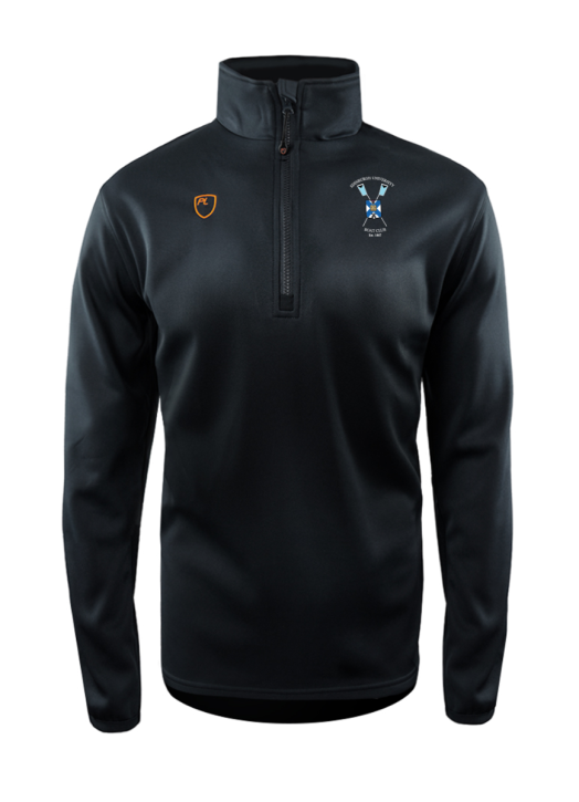 Men's Quarter Zip MidLayer Black