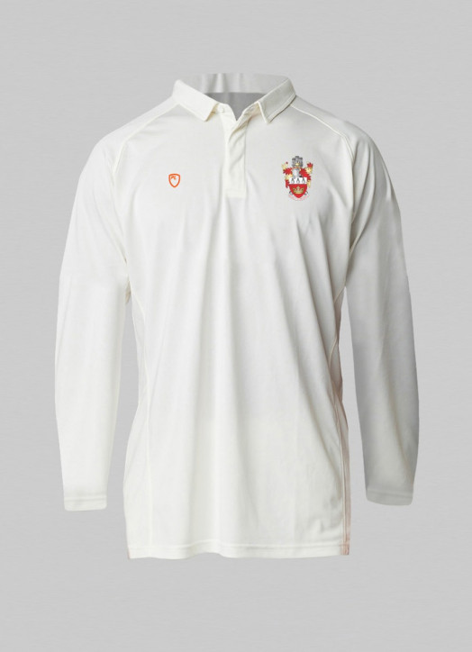 Women's Move Cricket Shirt LS Cream