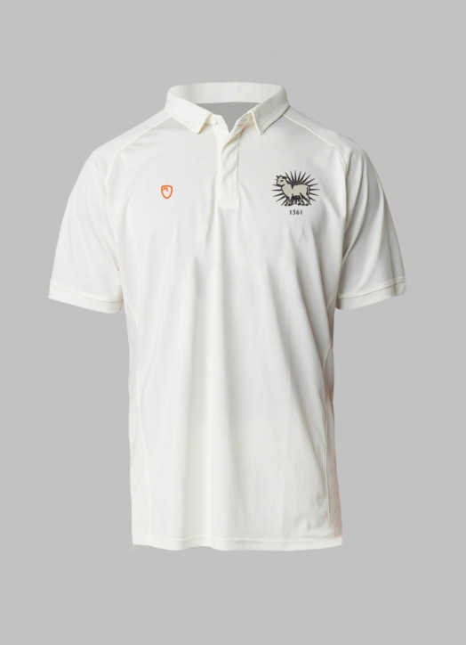 Junior Move Cricket Shirt SS Cream