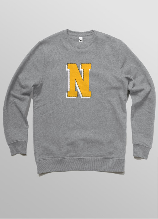 Unisex Sweatshirt Grey Marle