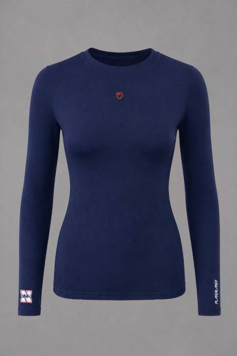 Women's BaseLayer Top LS Crew Navy Blue