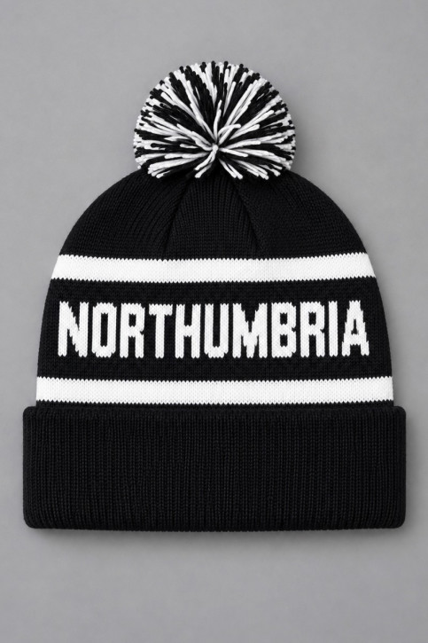 Adult Bespoke Bobble Hat Black