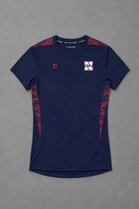 Women's Verto Performance Tee Navy Blue