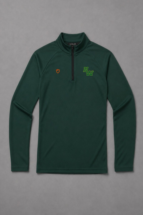 Junior 47 MidLayer Forest Green