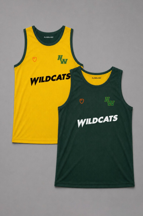 Men's Basketball Jersey Forest Green