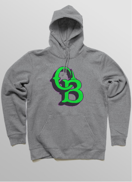 Men's Hoodie Grey Marle