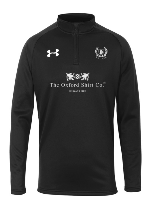 Men's Armour Fleece 1/4 Zip Black