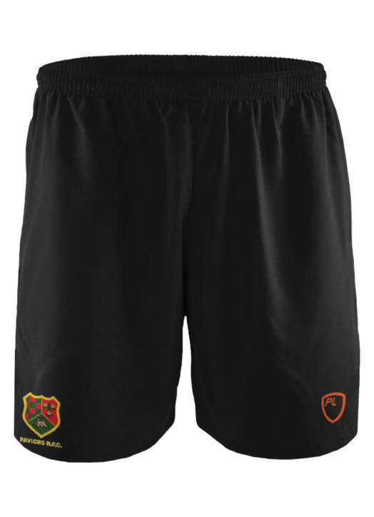 Junior Blitz Field Shorts Pockets Black