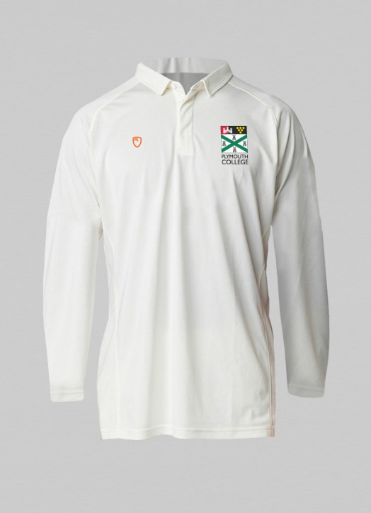 Women's Move Cricket Shirt LS Cream