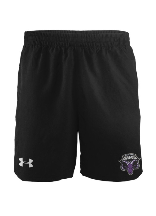 Men's Elite Woven Short 6 Inch Black