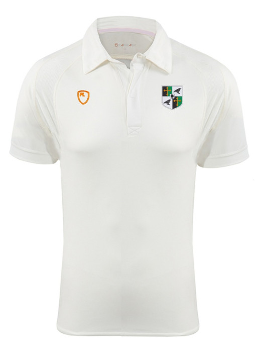 Junior Cricket Shirt SS Cream