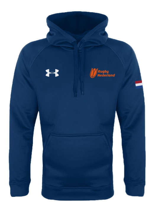 Women's Armour Fleece Hoodie Navy Blue