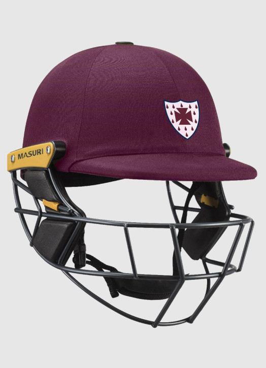 Masuri Junior T Line Steel Helmet Maroon