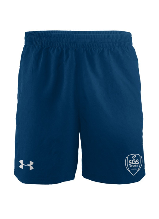 Men's Elite Woven Short 6 Inch Navy Blue