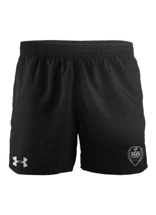 Women's Elite Woven Short 6 Inch Black