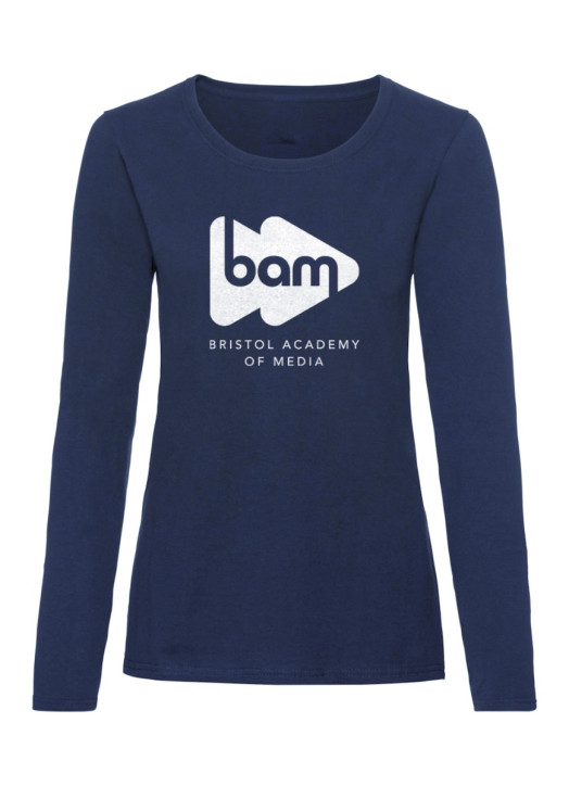Women's Mylo Kyn Tee - LS Navy Blue