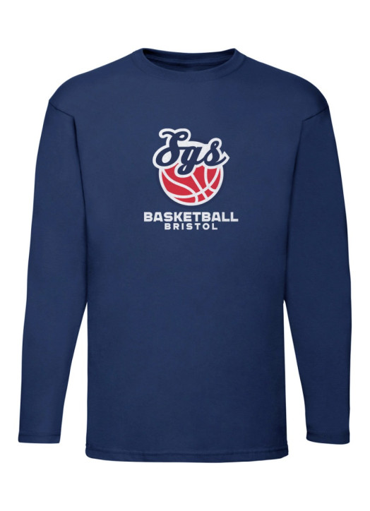 Men's Mylo Kyn Tee - LS Navy Blue