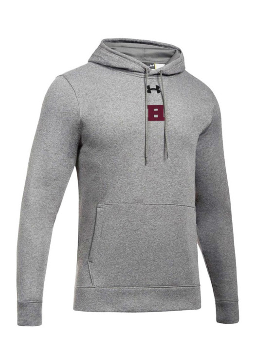 Hustle Fleece Hoody Grey Marle