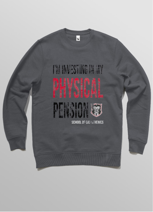 Unisex Sweatshirt Gunmetal Grey
