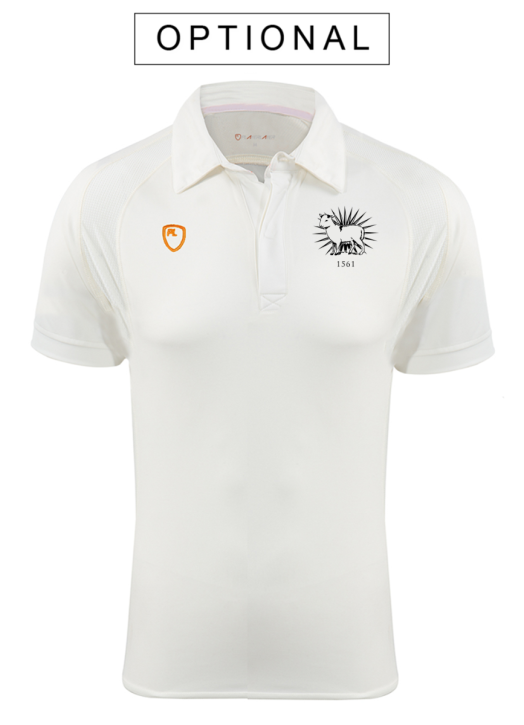 Junior Cricket Shirt SS Cream